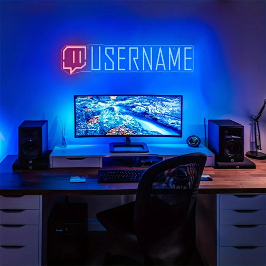 Custom LED Neon Sign  Personalized Wall Art for Gaming Room Bedroom Bar USB Powered Decorative Lighting for Weddings Halloween